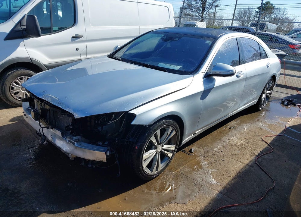2016 MERCEDES-BENZ S 550 VIN: WDDUG8CB4GA206554