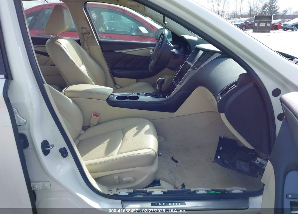 2014 INFINITI Q50 HYBRID VIN: JN1AV7AR3EM701369