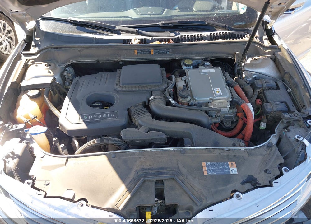 2013 LINCOLN MKZ HYBRID VIN: 3LN6L2LUXDR814847