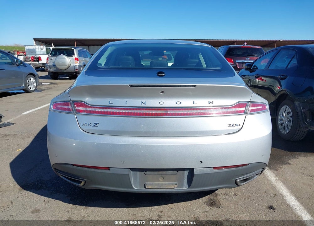 2013 LINCOLN MKZ HYBRID VIN: 3LN6L2LUXDR814847