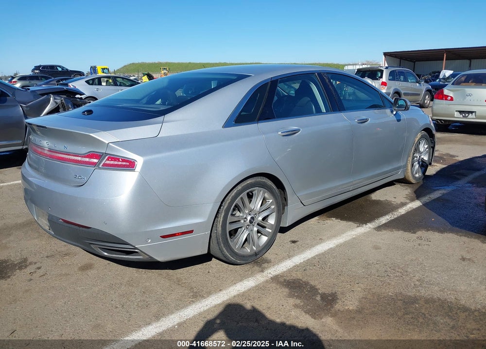 2013 LINCOLN MKZ HYBRID VIN: 3LN6L2LUXDR814847
