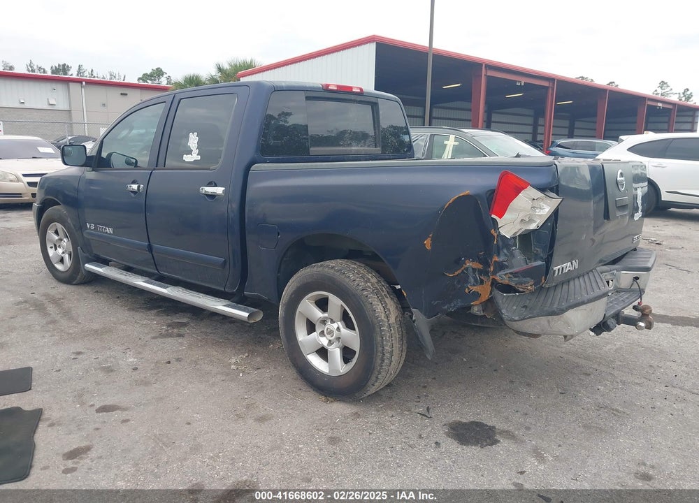 2007 NISSAN TITAN VIN: 1N6BA07AX7N236492