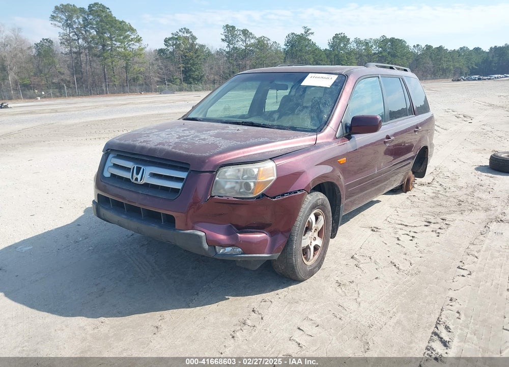 2007 HONDA PILOT EX-L VIN: 5FNYF18747B008204