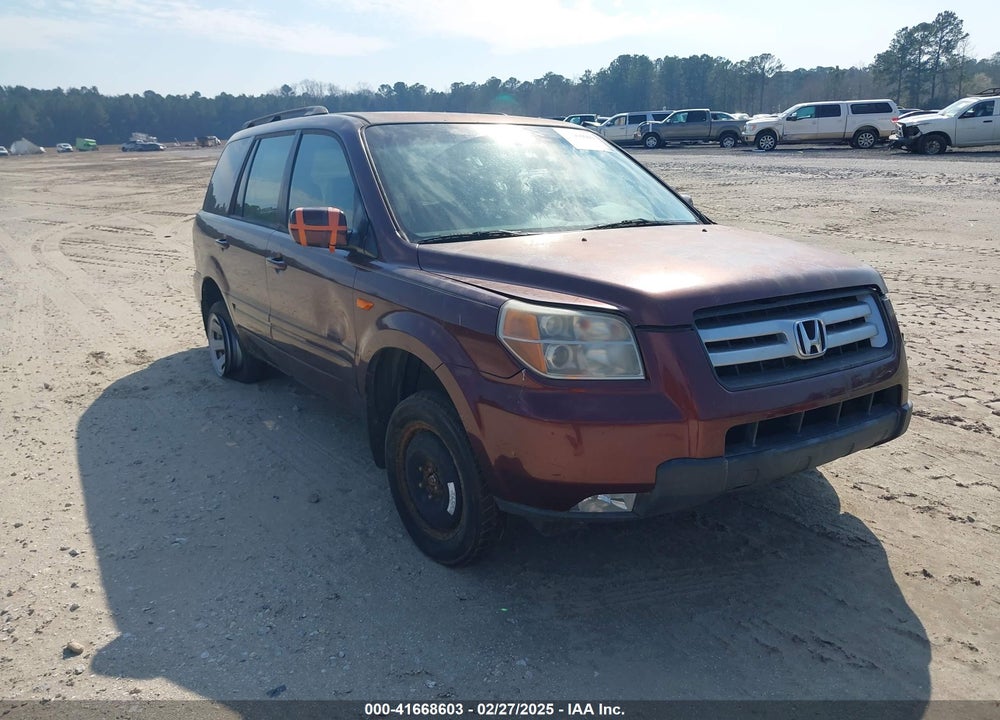 2007 HONDA PILOT EX-L VIN: 5FNYF18747B008204