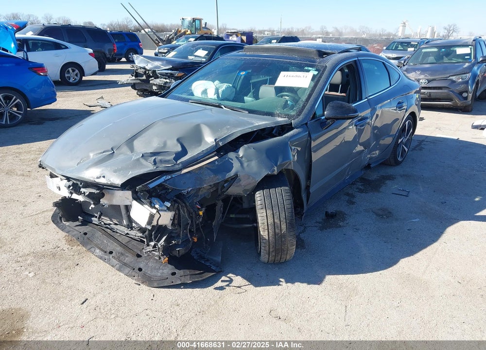 2022 HYUNDAI SONATA SEL PLUS VIN: KMHL44J26NA240496