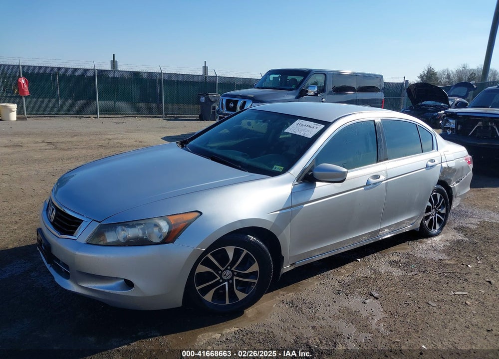2008 HONDA ACCORD 2.4 LX VIN: 1HGCP26338A010907