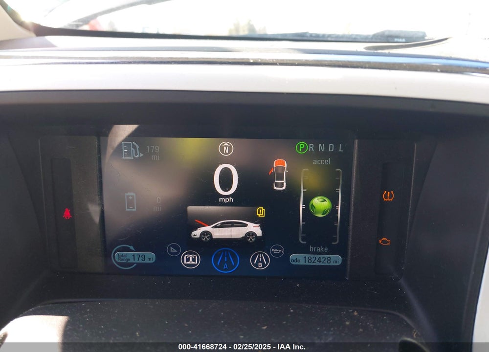 2011 CHEVROLET VOLT VIN: 1G1RD6E47BU102815