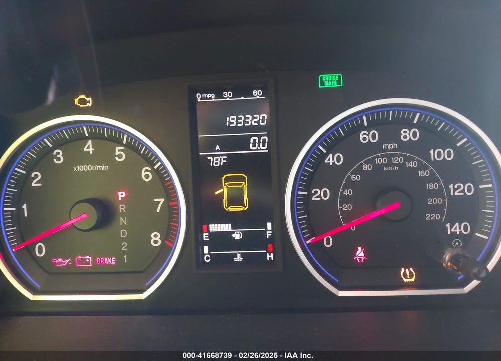 2007 HONDA CR-V EX-L VIN: 5J6RE48707L008829