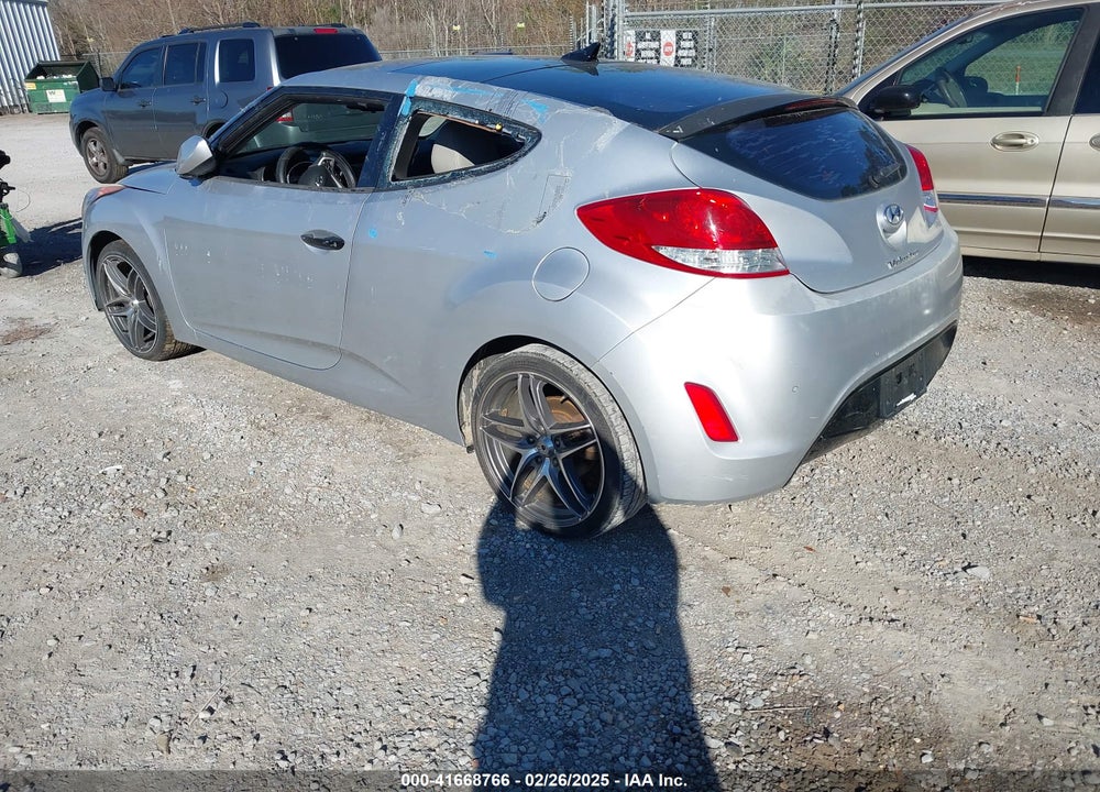2012 HYUNDAI VELOSTER VIN: KMHTC6AD8CU023009
