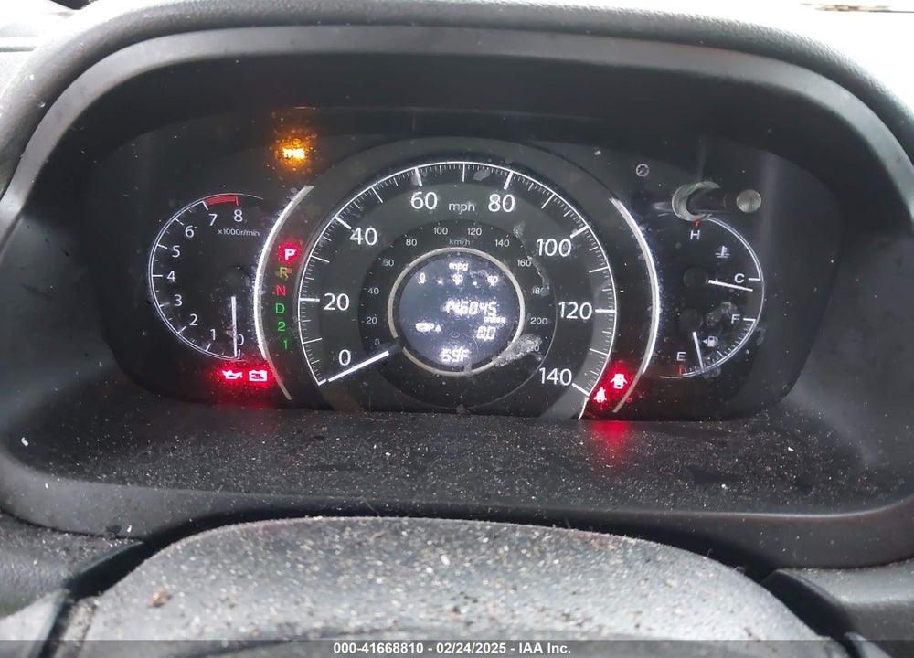 2013 HONDA CR-V LX VIN: 2HKRM4H33DH669292