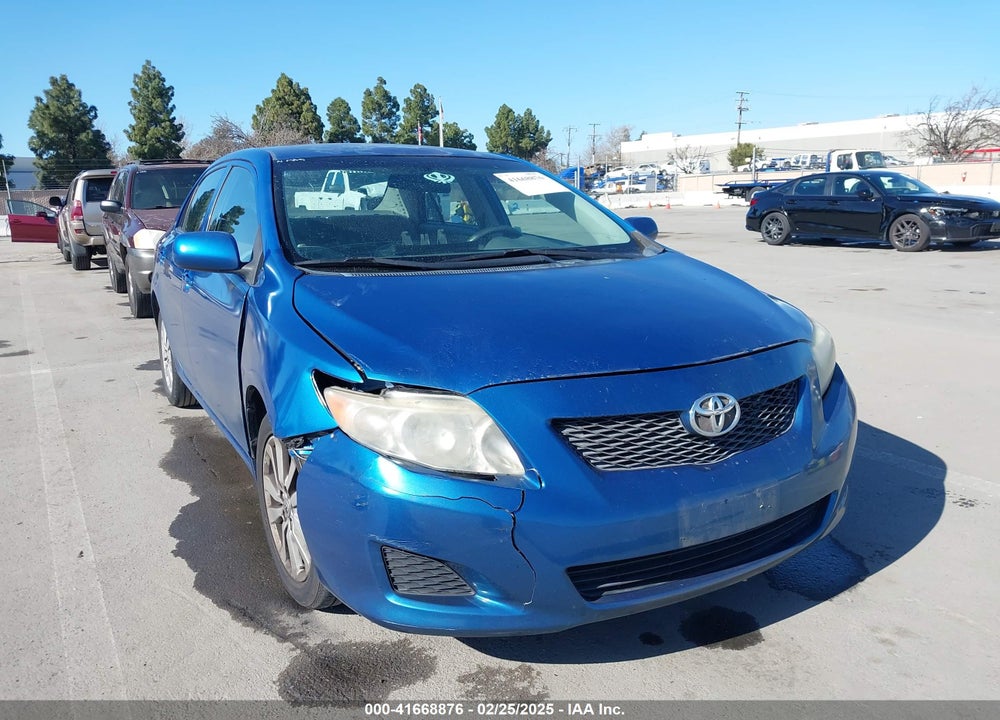 2010 TOYOTA COROLLA LE VIN: 2T1BU4EE7AC431256