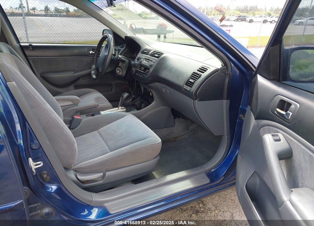 2003 HONDA CIVIC EX VIN: 1HGES26763L019785