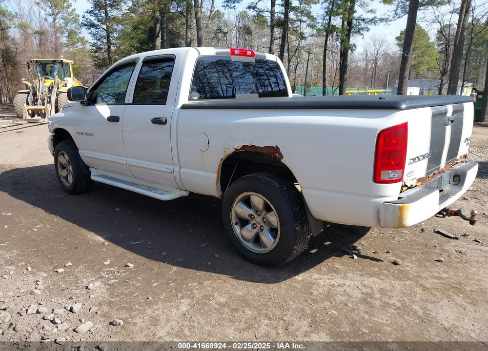 2004 DODGE RAM 1500 SLT/LARAMIE VIN: 1D7HU18D24J127293