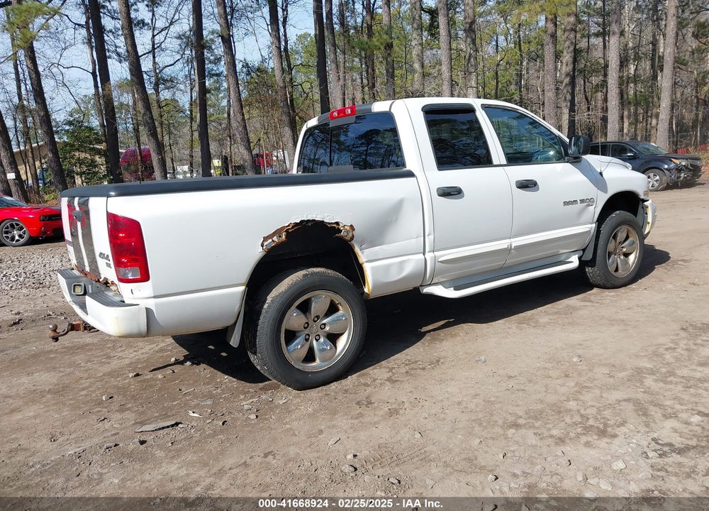 2004 DODGE RAM 1500 SLT/LARAMIE VIN: 1D7HU18D24J127293