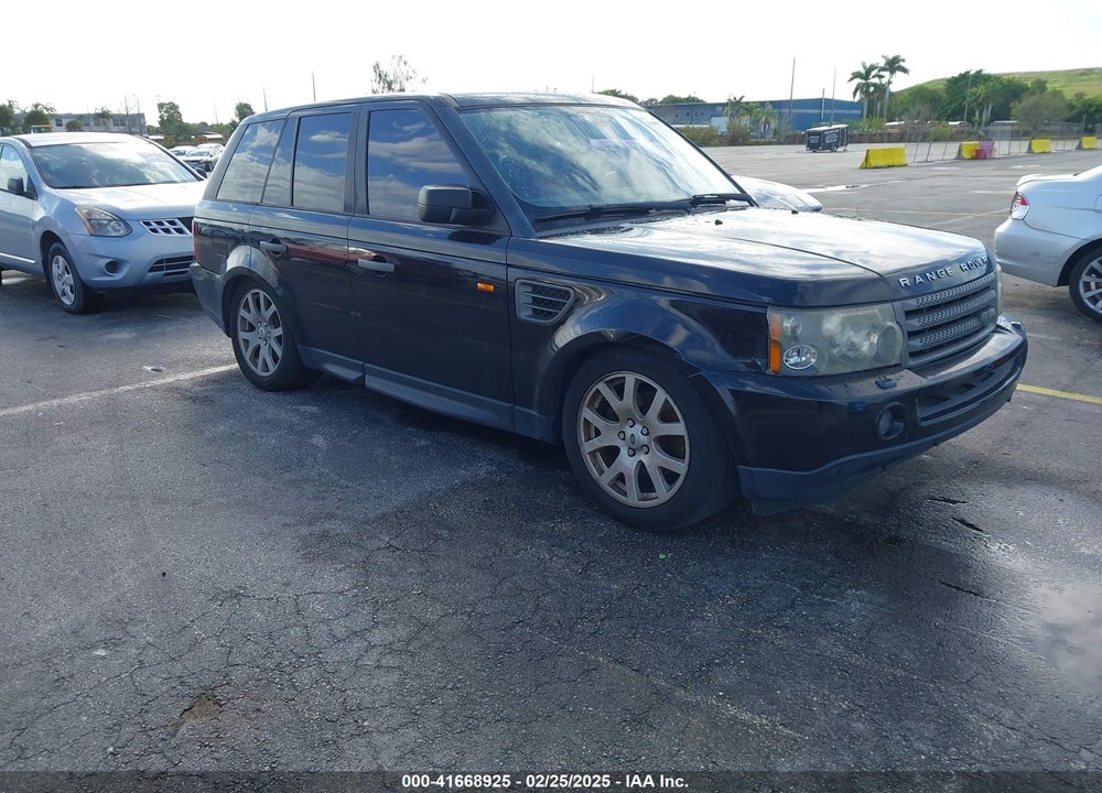 2008 LAND ROVER RANGE ROVER SPORT HSE VIN: SALSF25498A130887