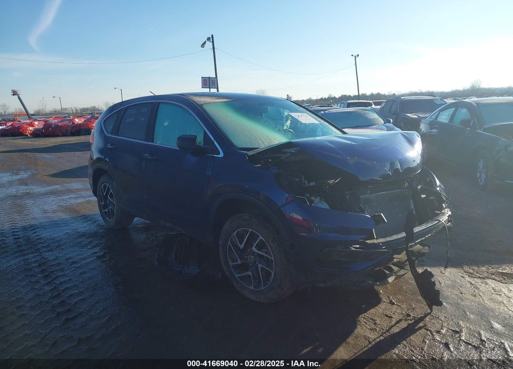2016 HONDA CR-V VIN: 2HKRM3H45GH533866