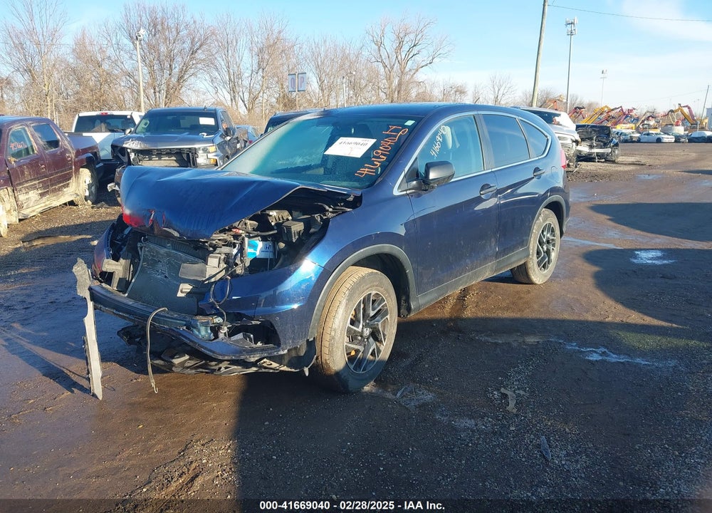2016 HONDA CR-V VIN: 2HKRM3H45GH533866