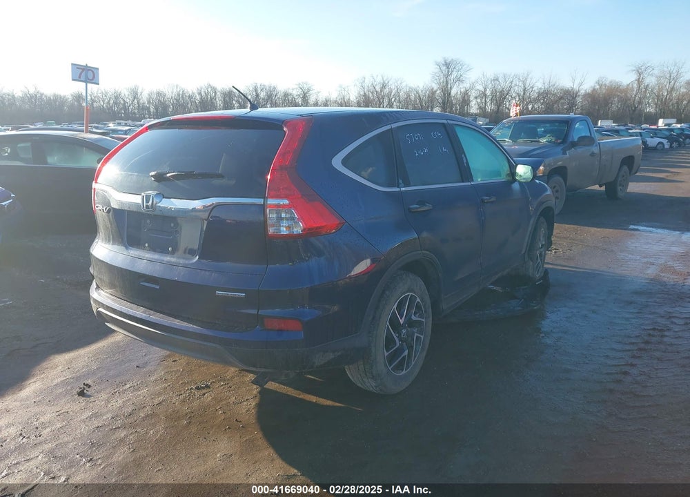2016 HONDA CR-V VIN: 2HKRM3H45GH533866