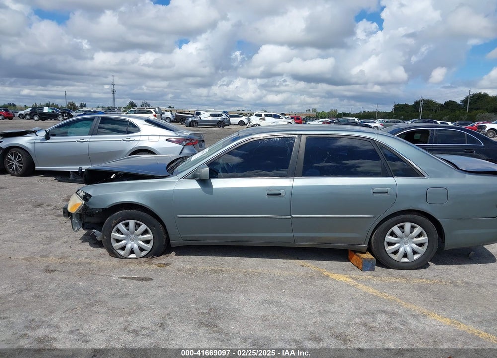 2000 TOYOTA AVALON VIN: 4T1BF28B0YU072910