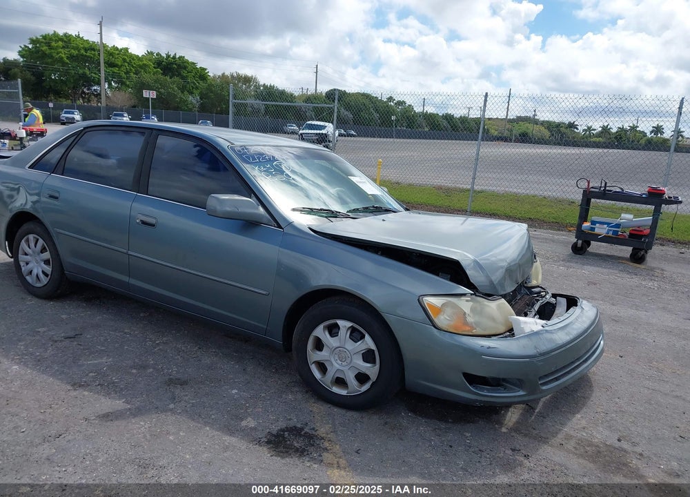 2000 TOYOTA AVALON VIN: 4T1BF28B0YU072910