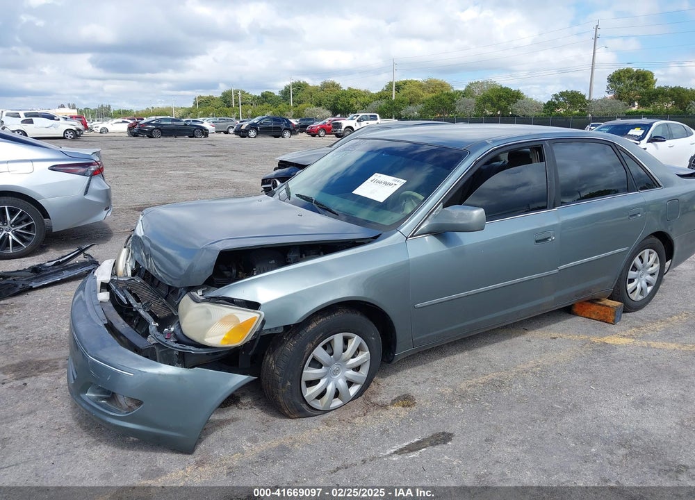 2000 TOYOTA AVALON VIN: 4T1BF28B0YU072910