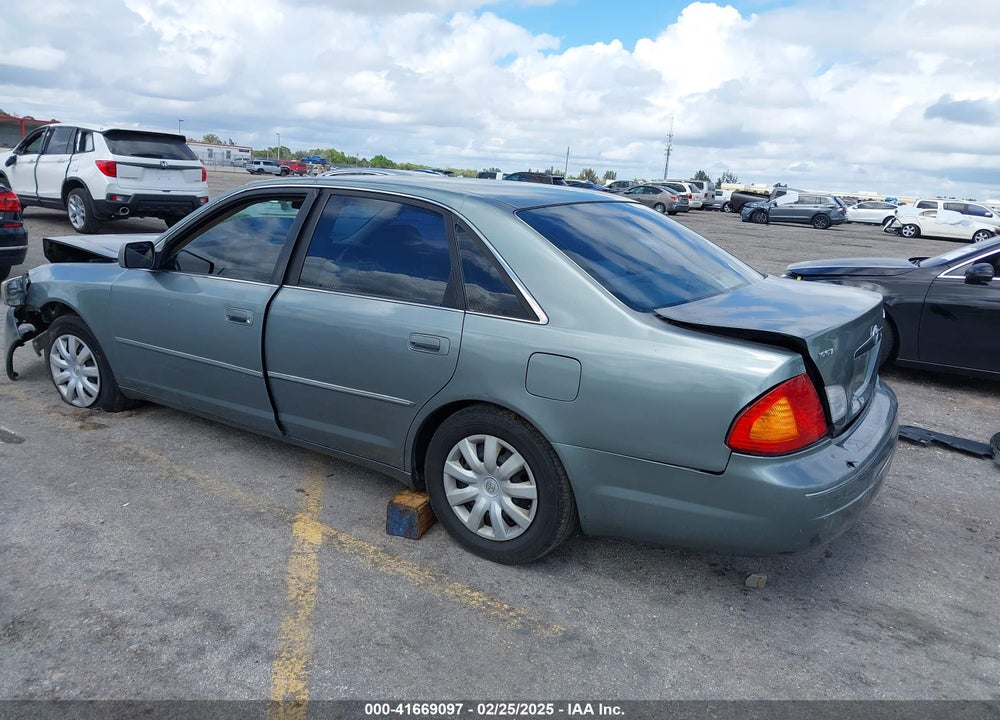 2000 TOYOTA AVALON VIN: 4T1BF28B0YU072910