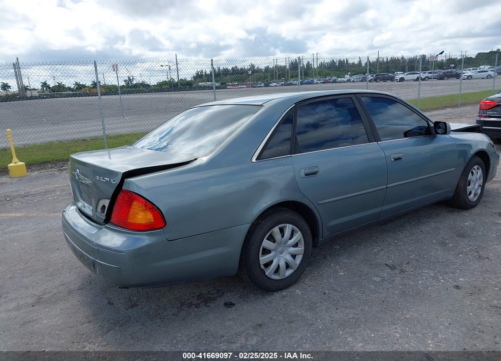 2000 TOYOTA AVALON VIN: 4T1BF28B0YU072910