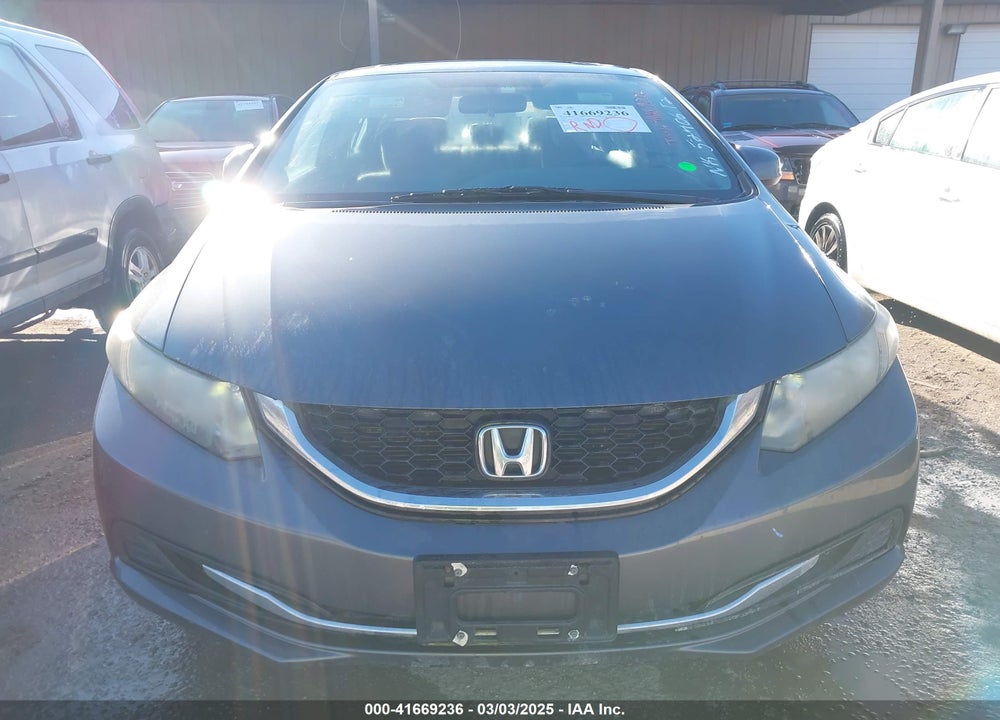 2013 HONDA CIVIC VIN: 19XFB2F80DE060581