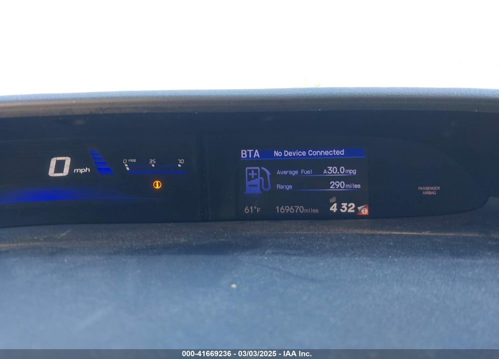 2013 HONDA CIVIC VIN: 19XFB2F80DE060581