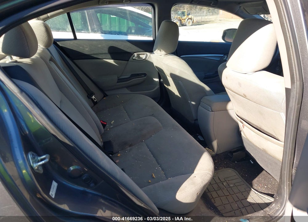2013 HONDA CIVIC VIN: 19XFB2F80DE060581