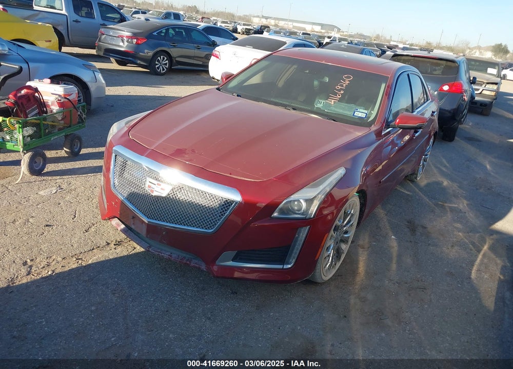 2015 CADILLAC CTS LUXURY VIN: 1G6AR5SX1F0117163