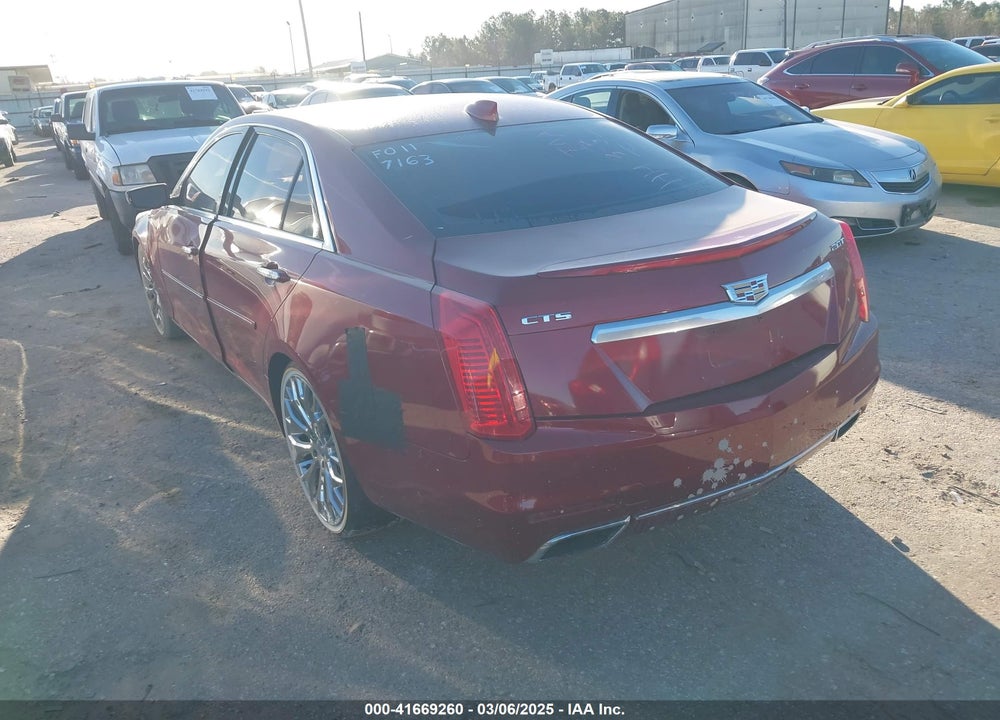 2015 CADILLAC CTS LUXURY VIN: 1G6AR5SX1F0117163