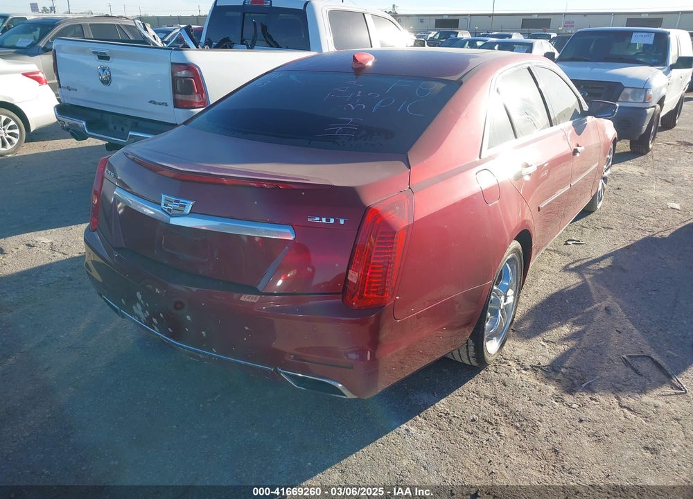 2015 CADILLAC CTS LUXURY VIN: 1G6AR5SX1F0117163