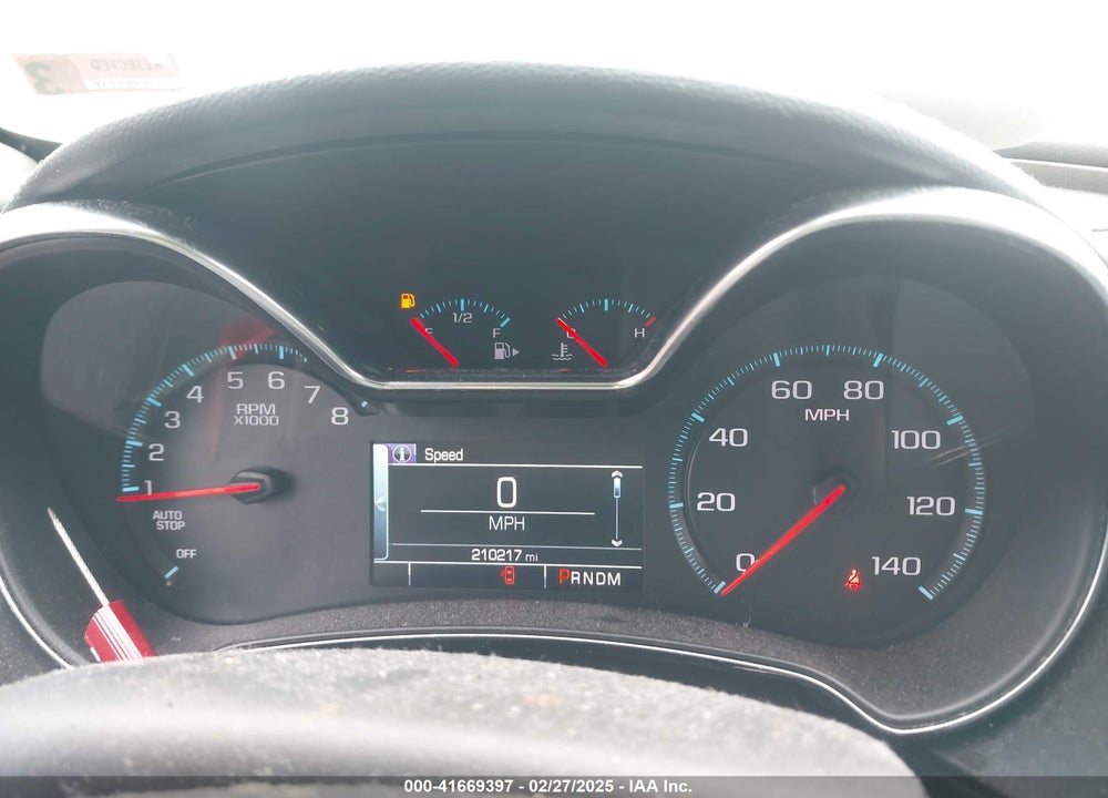 2016 CHEVROLET IMPALA 1FL VIN: 2G11X5SAXG9171611