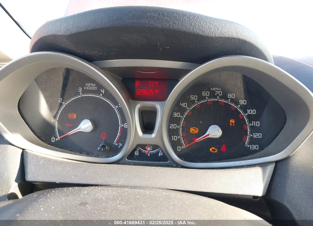 2011 FORD FIESTA SE VIN: 3FADP4BJ6BM156673