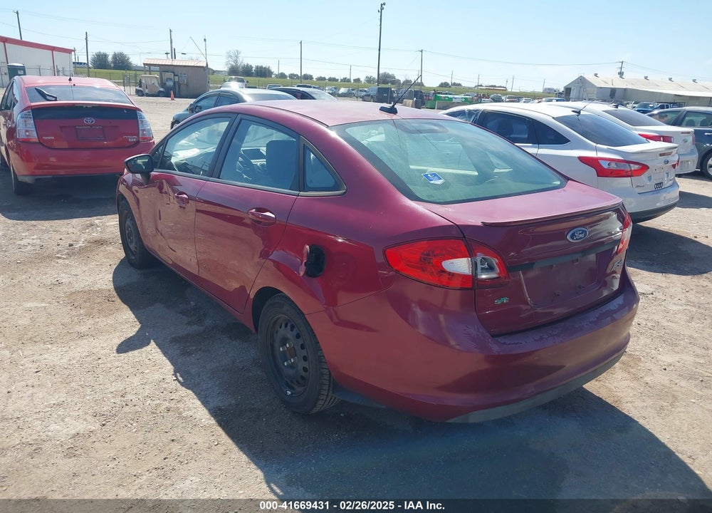 2011 FORD FIESTA SE VIN: 3FADP4BJ6BM156673