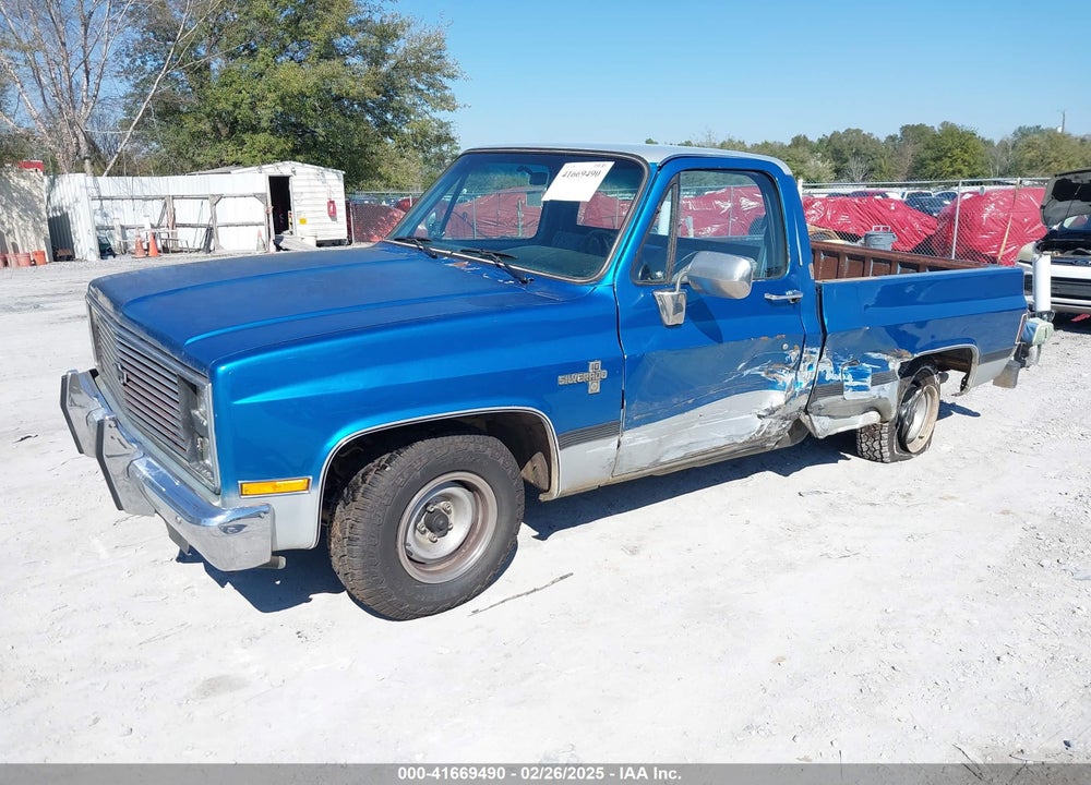 1985 CHEVROLET C10 VIN: 1GCDC14HXFF321340