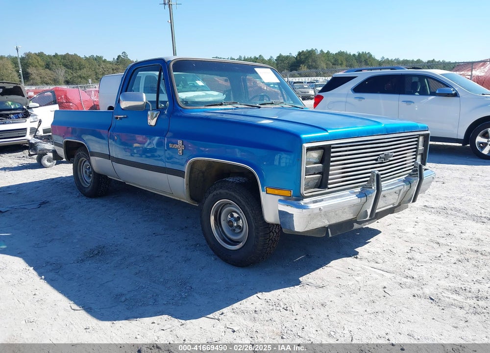 1985 CHEVROLET C10 VIN: 1GCDC14HXFF321340