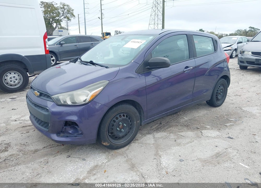 2017 CHEVROLET SPARK VIN: KL8CB6SAXHC824476
