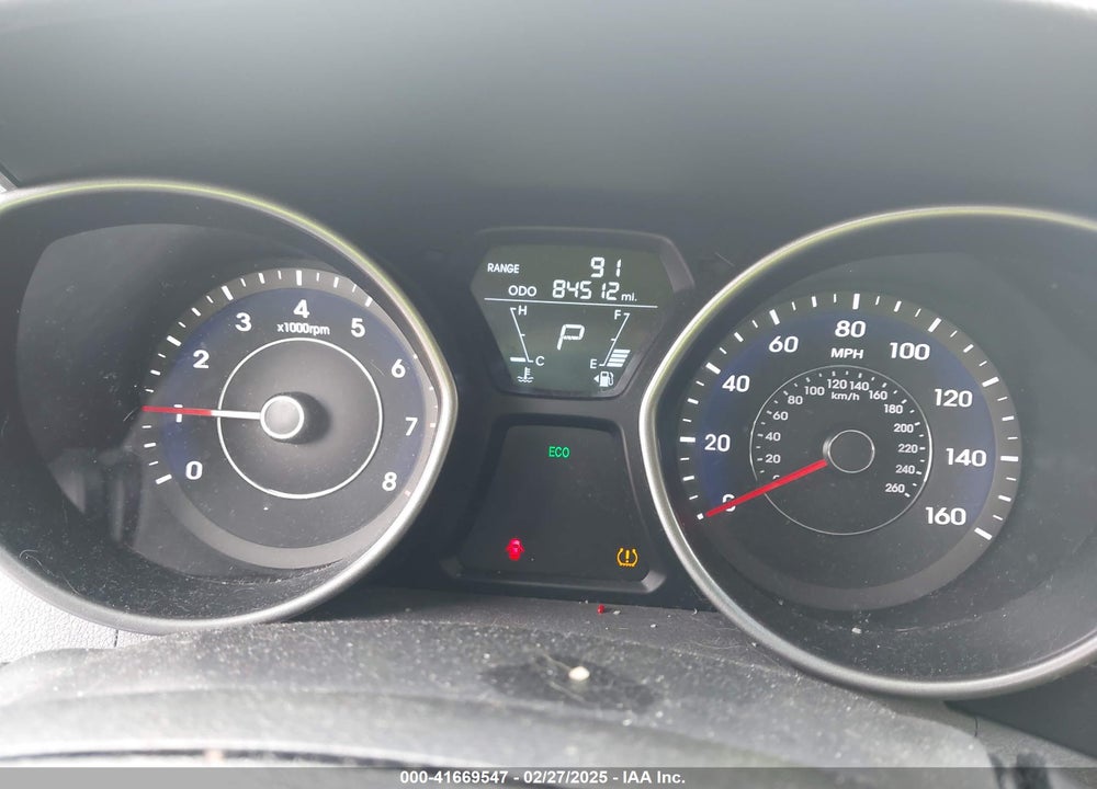 2013 HYUNDAI ELANTRA VIN: 5NPDH4AE1DH186202