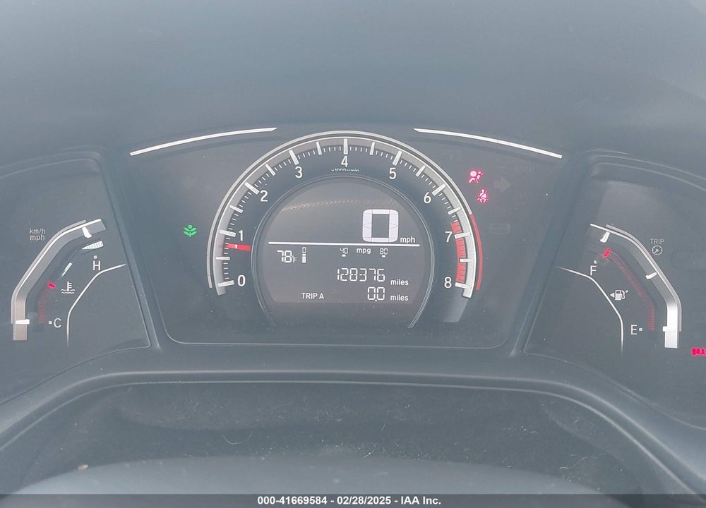 2018 HONDA CIVIC VIN: 19XFC2E56JE032848