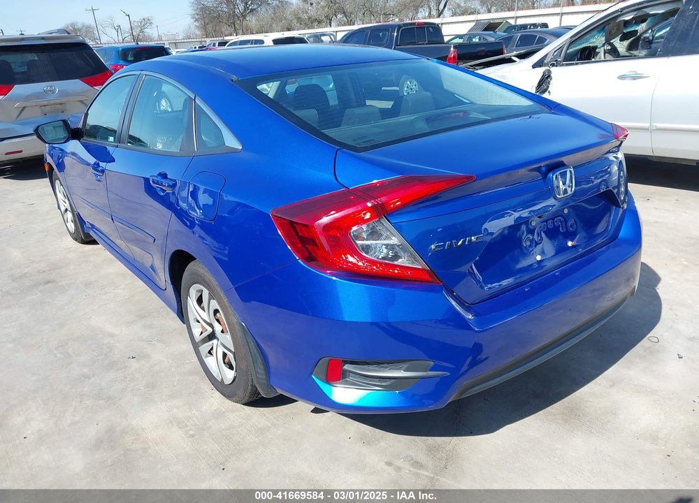 2018 HONDA CIVIC VIN: 19XFC2E56JE032848