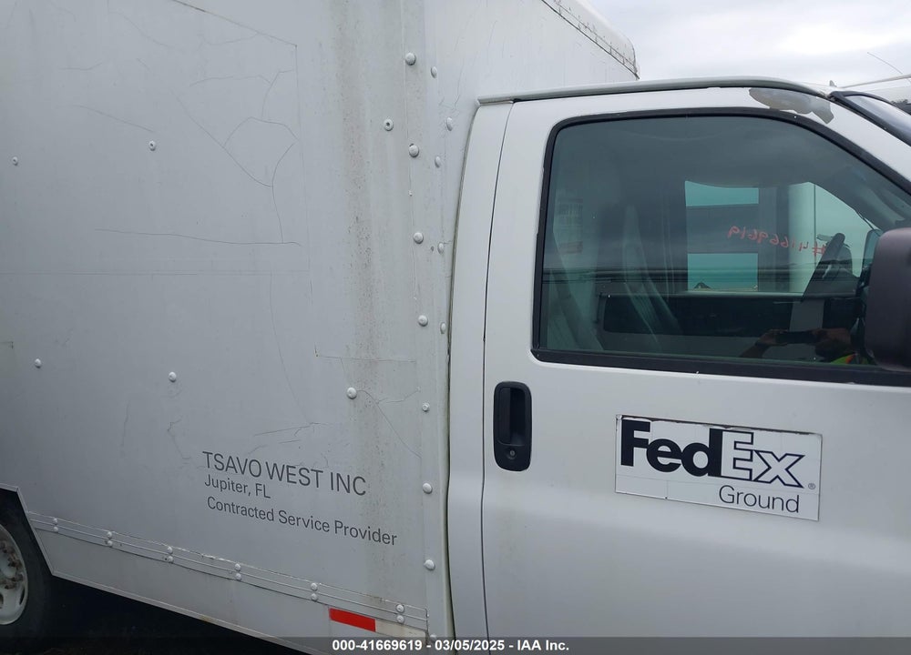2007 GMC SAVANA CUTAWAY WORK VAN VIN: 1GDGG31V671903226
