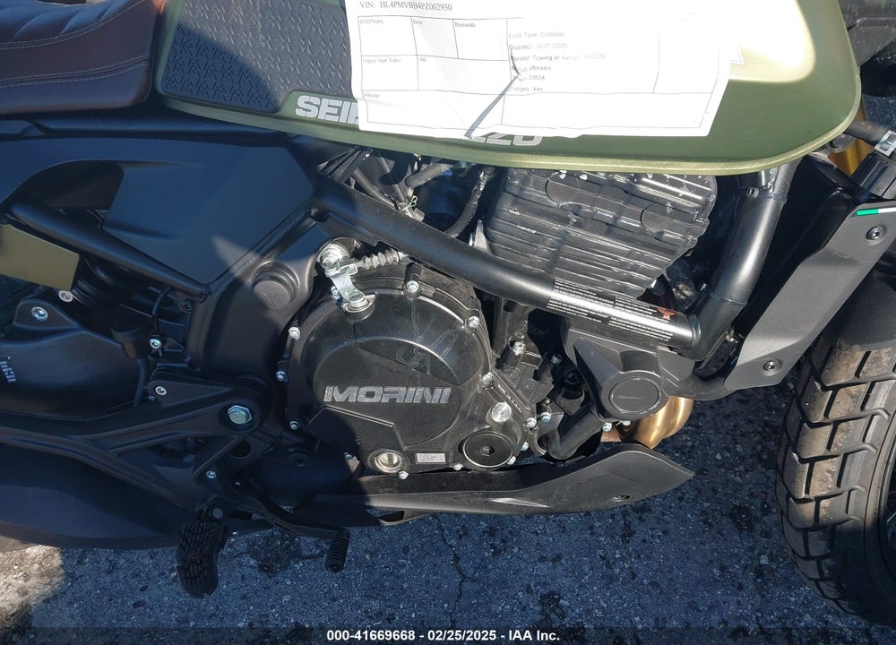 2023 MOTO MARINI SEIEMMEZZEO VIN: HL4PMVBB4PZ002930