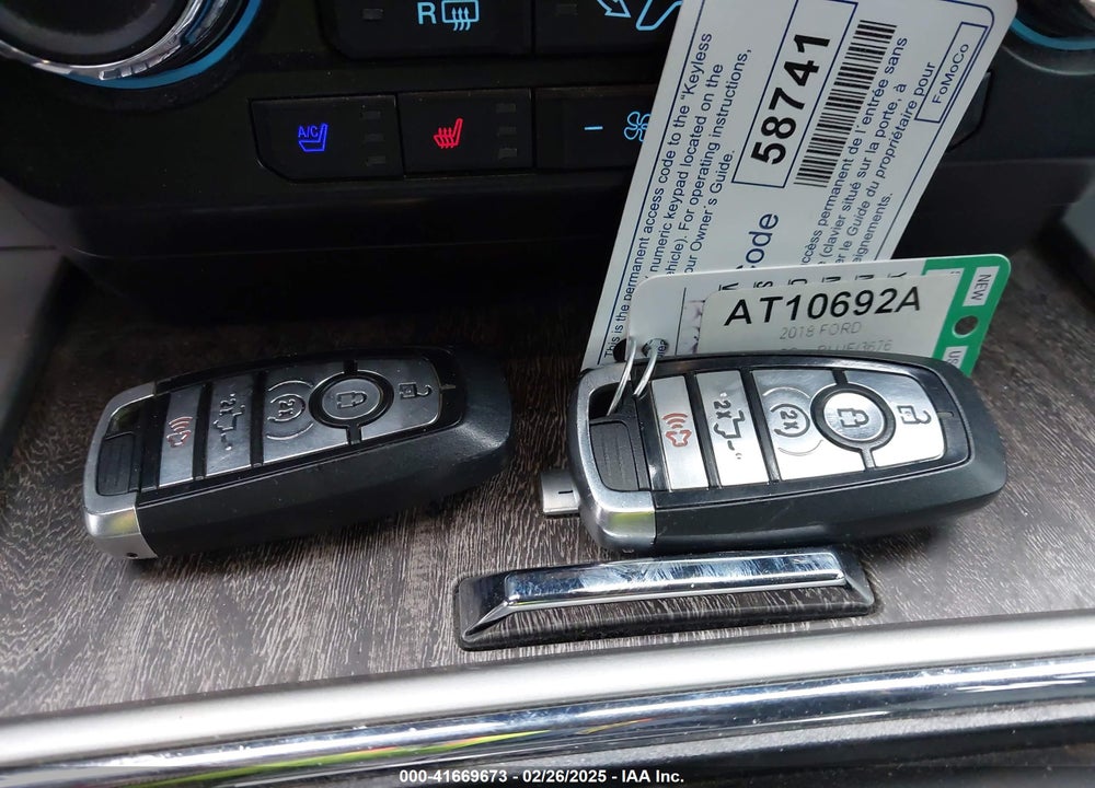 2018 FORD F-250 VIN: 1FT7W2BT5JEB05993