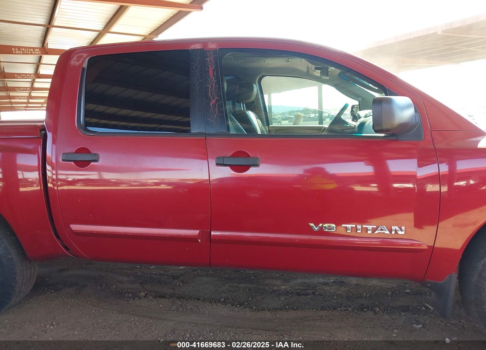 2008 NISSAN TITAN VIN: 1N6AA07D28N346850