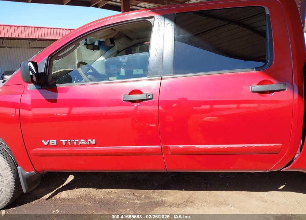 2008 NISSAN TITAN VIN: 1N6AA07D28N346850