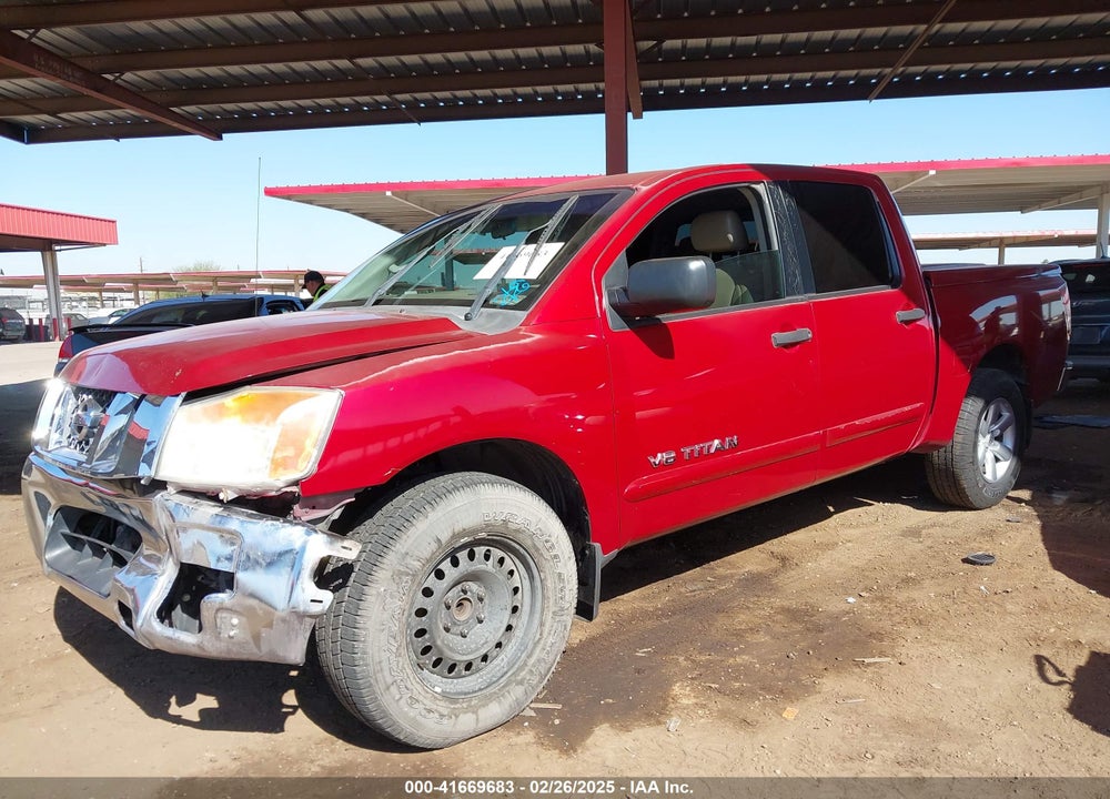 2008 NISSAN TITAN VIN: 1N6AA07D28N346850