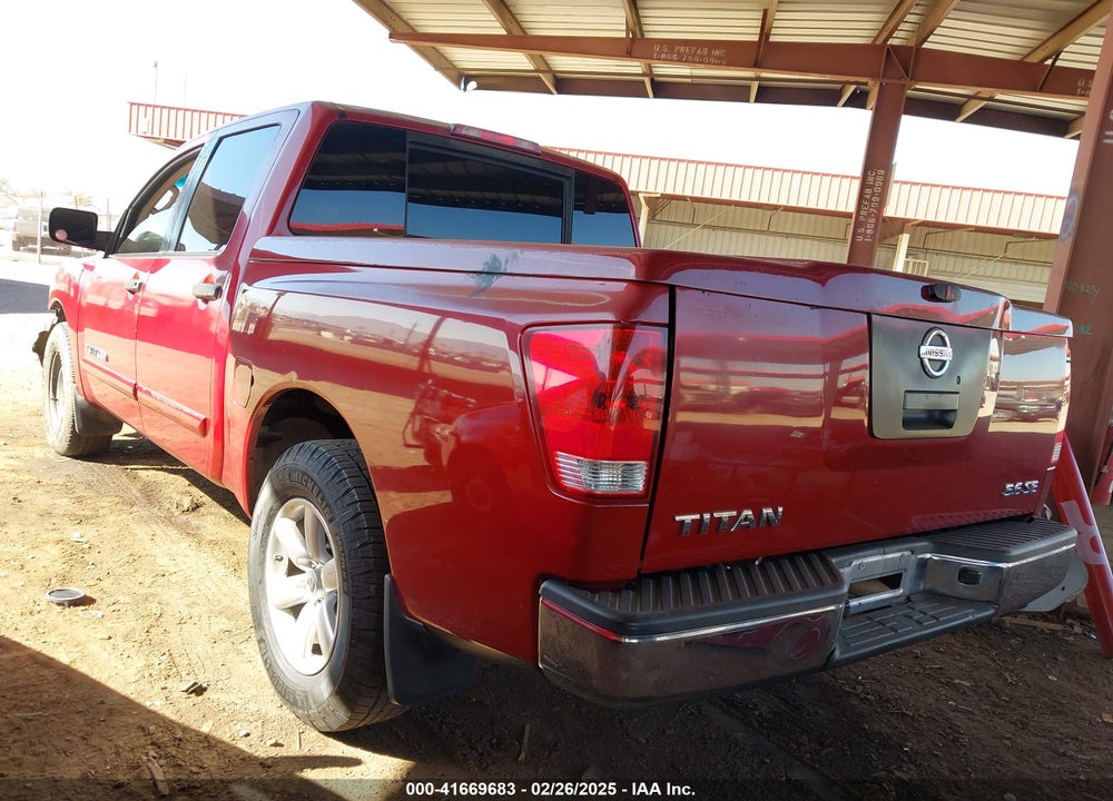 2008 NISSAN TITAN VIN: 1N6AA07D28N346850