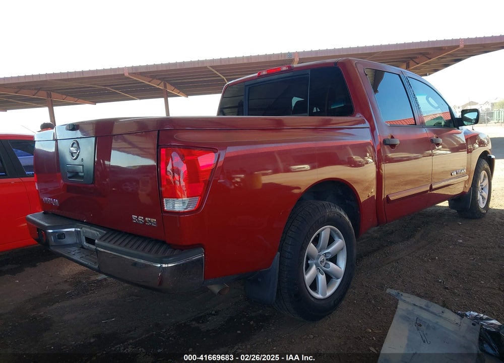 2008 NISSAN TITAN VIN: 1N6AA07D28N346850